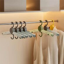 Cabides Dobráveis Portáteis com Clipes, Varal Multifuncional para Secar Roupas e Sapatos, Acessório de Viagem Resistente C