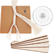 Kit DIY per Macramè con Kit di Tavole e Spilli per Macramè Strumenti per Macramè Forniture per Macramè