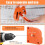 Drill Bit Sharpener for All Bits(5/64-5/8 Inch ), Multipurpose Drill Bit Grinding Tool Attachment with Grinding Wheels 5