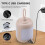 Rechargeable LED Camping Light - USB Portable Emergency Lamp with Mobile Hook, Home Decor Night Light 3