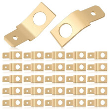Adaptador de Desconexão Sem Solda Não Isolado, Guia Macho de 1/4 de Polegada, Conector de Desconexão Rápida, Kit de Terminal Elétrico 25 Peças