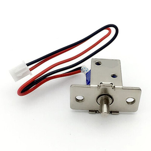 Electronic Bolt Lock Compact Solenoid Electromagnet Door Lock Concealed Installation for Secure Access DC12V-0.54A 2