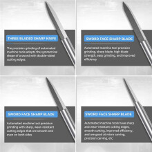 Wood Carving Drill Bits Set,6Pcs Engraving Drill Accessories Bit Wood Carving Kit for Rotary Tool, for Carving Engraving