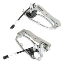 1 Set Car Handle Base Door Handle Bracket 51218243615 51218243616 51228243635 51218243636 for X5 E53 2000-2006