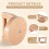 Wood Baren for Printmaking, Smooth Varnished Bottom for Even Pressure, Ergonomic Handle for Comfortable Use 2