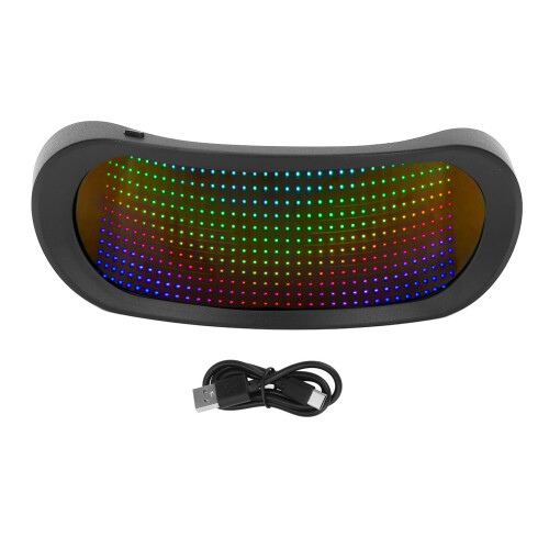 LED-Leuchtbrille 1236 Pixel, 450 mAh, RGB 1
