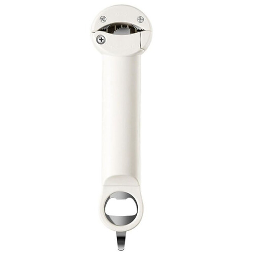 Handy Bottle Jar Easy Opener Multi-Function Kitchen Tool Multi Kitchen Tool for Jelly Jars Wine Opening Tool White