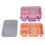 Bento-Lunchbox mit Staubdeckel, 4-teiliger PP-Lebensmittelbehälter 12
