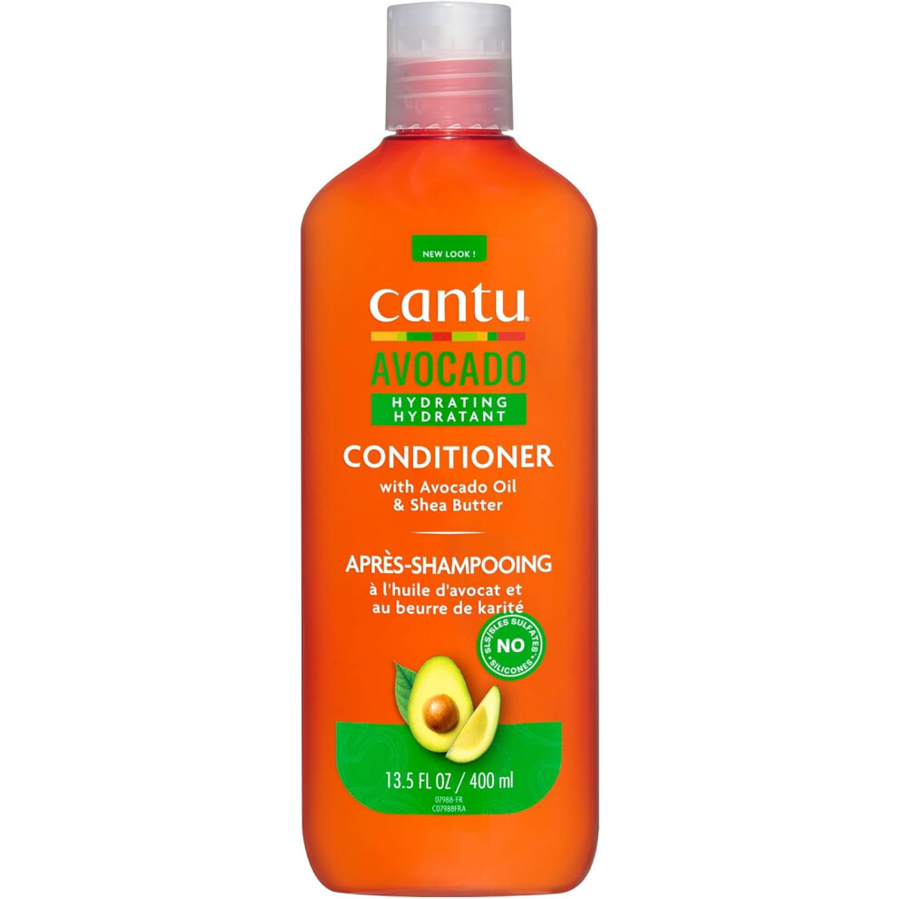 Cantu Avocado Hydrating Conditioner 400Ml Cream