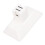 Dock de chargement 2C Type-C Switch 9,2  5,2  5,2 cm Blanc 12