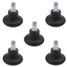 5 St Bell Glides Byte Av Kontorsstol Hjul Stoppare Kontorsstol SväNgbara Hjul, 2 Tums Pall Bell Glides
