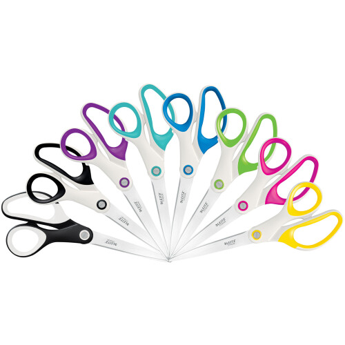 Leitz WOW Scissors Titanium 205mm White 1