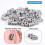 60 Packs Cinder Blocks 1/12 Scale  Bricks Concrete Miniature Bricks Tiny Landscaping Dollhouse Accessories 2