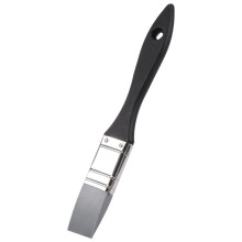 Pinceau de Couleur en Silicone Pinceau Large et Ferme en Silicone Plat Outil de Peinture Flexible Ă Base D'Acrylique et D'Eau, 1 Pouces