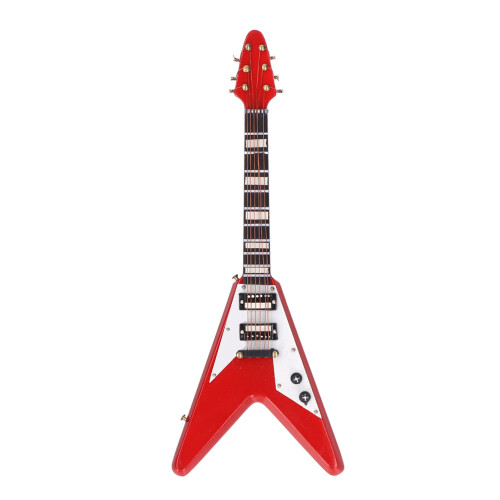 Lebensechtes E-Gitarrenmodell Mini 2