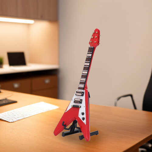 Mini-Gitarre Modell: Lebensechtes Ornament; Kleines Harz 2