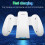 Switch Ladegriff Dual 1500mAh ABS Tragbar 3