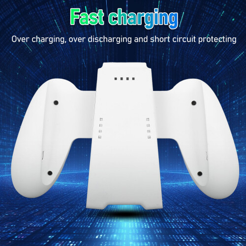 Switch Ladegriff Dual 1500mAh ABS Tragbar 2