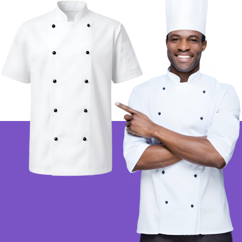Medium Chef Jacket - Professional Kitchen Coat