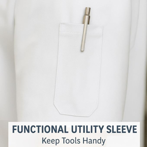 Medium Chef Jacket - Professional Kitchen Coat 2