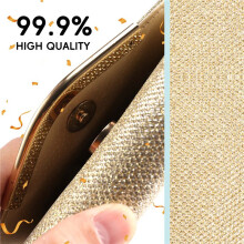 Handtassen Damestassen Tassen voor Dames Mode Dames Luxe Avondfeest Kleine Clutch Bag Banket Portemonnee Handtas (Goud)