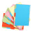 10 Sets A6 Subject Dividers Paper Sheet, Punched File Card Dividers,Tabbed Index Divider for Notebook Insert Planner 3