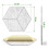 12 Pack Self-Adhesive Y-Lined Acoustic Panels,Sound Proof Foam Panels,Sound Absorbing Panels for Home & Offices 8
