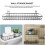 Hanging Basket for Wire Wall Grid Panel, Multi-Function Wall Storage and Display Basket, 40X10X5CM, Black Painted 2