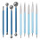 9PCS Dotting Tools, Silicone Clay Sculpting Tool, Ceramic Clay  Stylus Dot Painting Tools, Pottery Embossing Tool 1