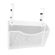 Weißer verstellbarer hängender Schreibtisch-Organizer, 29oz/822g