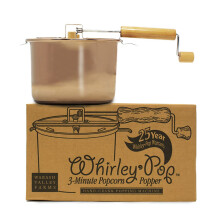 Originele Whirley-Pop Popcornmaker - Metalen tandwiel - koper