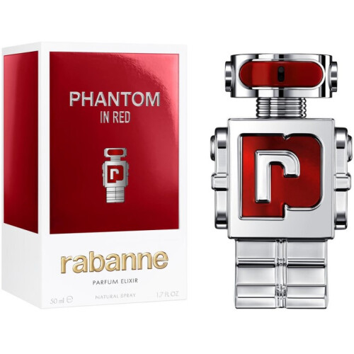 Paco Rabanne Eau de Parfum PHANTOM IN RED PARFUM ELIXIR Eau de Parfum Zerstäuber 50 ml 1