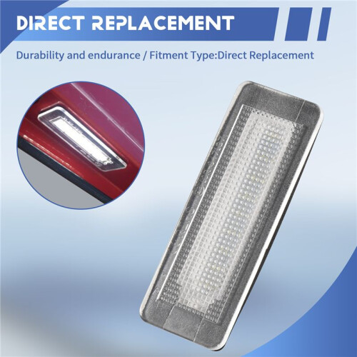 Luce Targa A LED per Auto per   per Coupé Convertibile 450 451 2