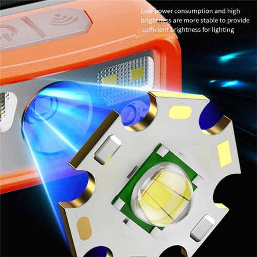 Induction Headlight Induction Sensor Portable Strong Light Headlight for Night Fishing 2