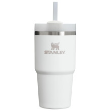 Taza Termo de Acero Inoxidable Stanley Quencher H2.0 con Tapa y Pajita, 20 oz, Frost
