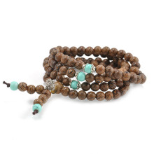 NEW 108 Sandalwood Buddhist Buddha Meditation Prayer Bead Mala Bracelet Necklace