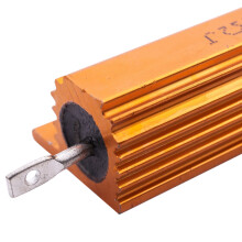 Gold Aluminum Clad Power Resistor Resistance 100W, 1 Ohm 1R