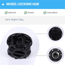 Locking Wheel Hub B029 43810-60A00 AVM438 Lock 26 Splines for Vitara X-90 Escudo 89-01 JIMNY SJ410413