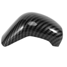 for  ZS 2017 - 2020 EV MG6 Carbon Fiber ABS Gear Shift Knob  Cover Trim Car Accessories