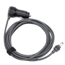 Cavo di alimentazione per auto DC in gomma 4m/13,1ft, spina accendisigari, plug & play