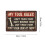 Retro Round Tin Sign, Frameless Design 2
