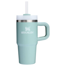 Tumbler Stanley Quencher H2.0 14 oz avec poignée et paille | Couvercle Flowstate à 3 positions | Compatible avec porte-gobelet