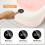 Rosa 52x27cm Supporto da bagno per neonati con termometro 8