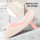 Rosa 52x27cm Supporto da bagno per neonati con termometro 5