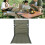 Chaise de plage légère olive avec dossier réglable 16