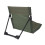 Chaise de plage légère olive avec dossier réglable 7