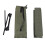 Chaise de plage légère olive avec dossier réglable 3