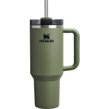 Stanley Quencher H2.0 Tumbler with Handle and Straw 40 oz | Flowstate 3-Position Lid | Cup Holder Compatible for Travel | Insulated Stainless Steel Cu