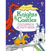 Knights and Castles Colouring and Activity Book by Kirsteen Robson Pap