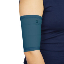 Mighty Well PICCPerfect PICC Line Cover: Soft Touch Double Layer PICC Line Arm Cover | Solid Slate, Large